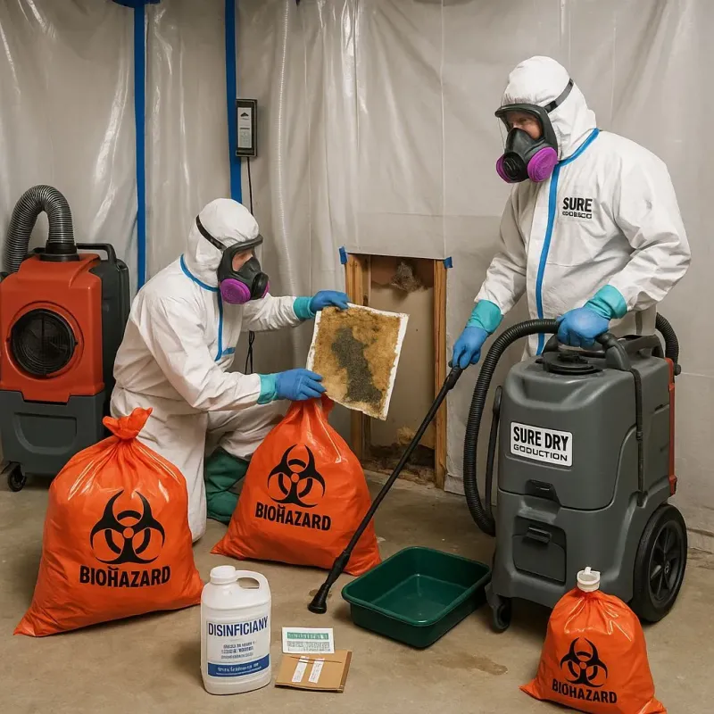 Contaminated Water Handling Protocols process in Astatula, FL
